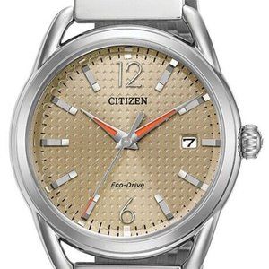 New! Citizen Silver Steel Womens Watch W/ Box